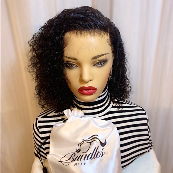 Beautiful Virgin Brazilian Lace Frontal Wig main image 13